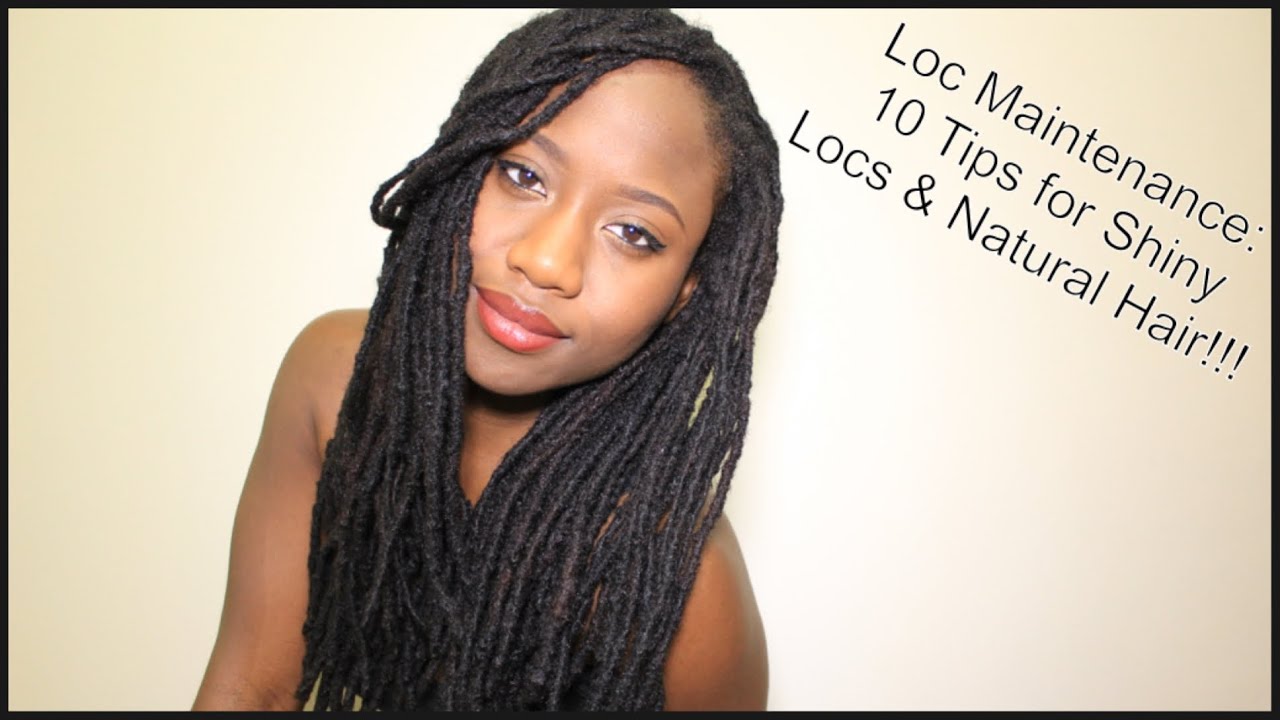 Loc Maintenance | 10 Tips for Shiny Locs & Natural Hair!!! | JASMINE ROSE