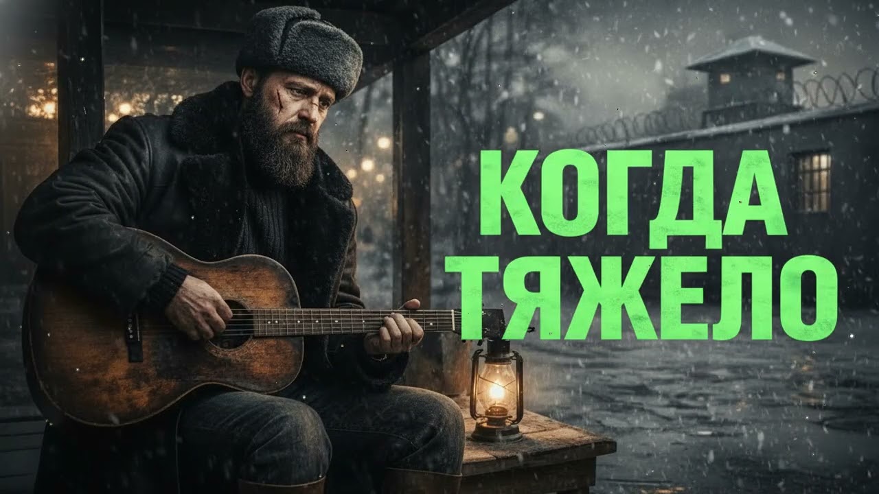 ❄️ Когда жизнь проверяет молча — Настоящий русский шансон 2026 в зимнюю ночь
