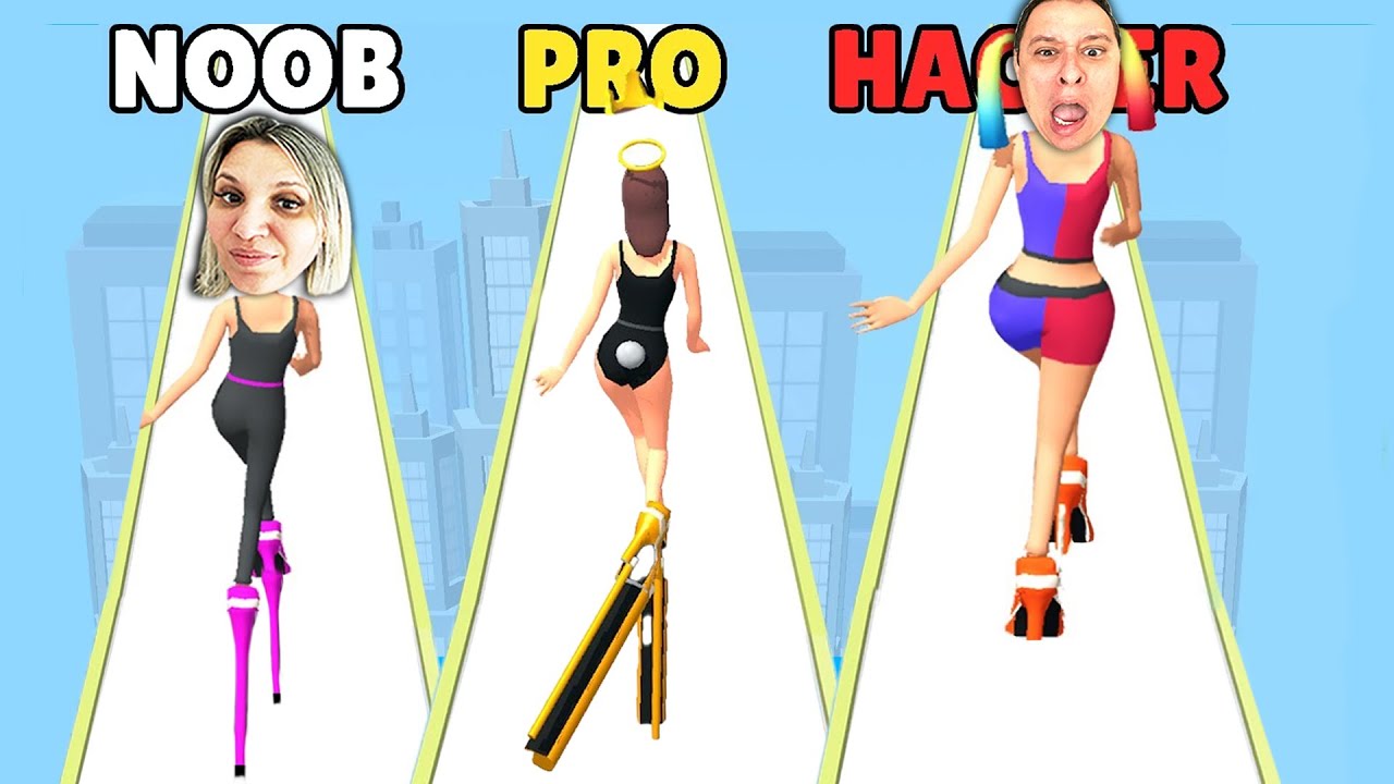 ATUALIZAÇÃO da SUPER CORRIDA DE SALTO ALTO no High Heels