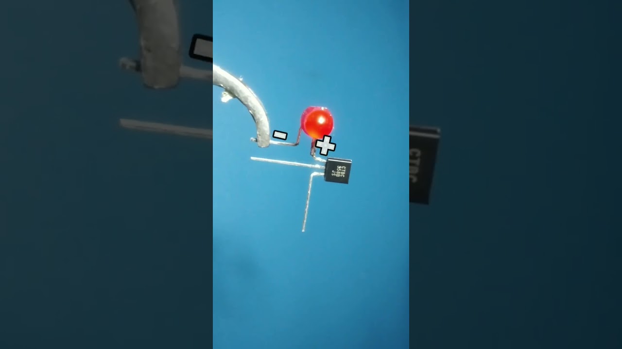 Simple Bc558 transistor projects|😱😱😱😱🔥#viral #subscribe