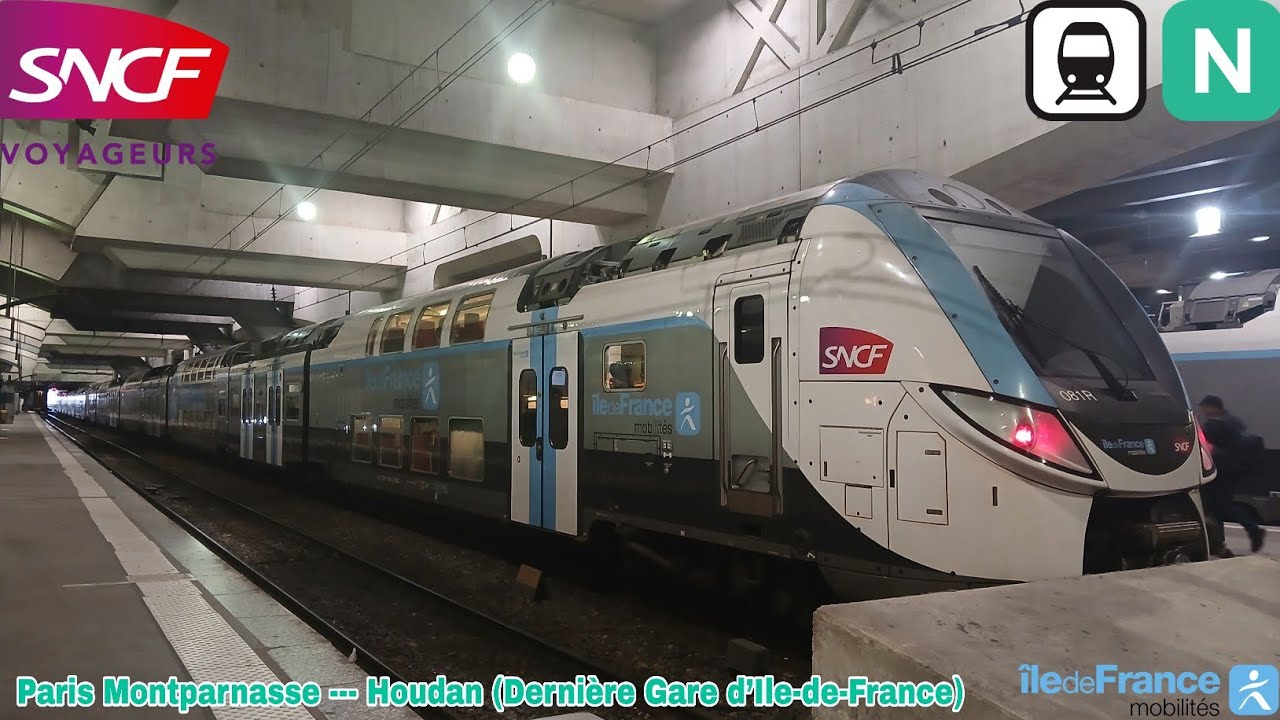 Transilien N SNCF - Régio 2N N°081R Paris Montparnasse --- Houdan 