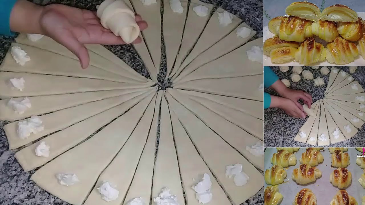 أروع كرواصة بطريقة سهلة و اقتصادية محشوة بالجبن