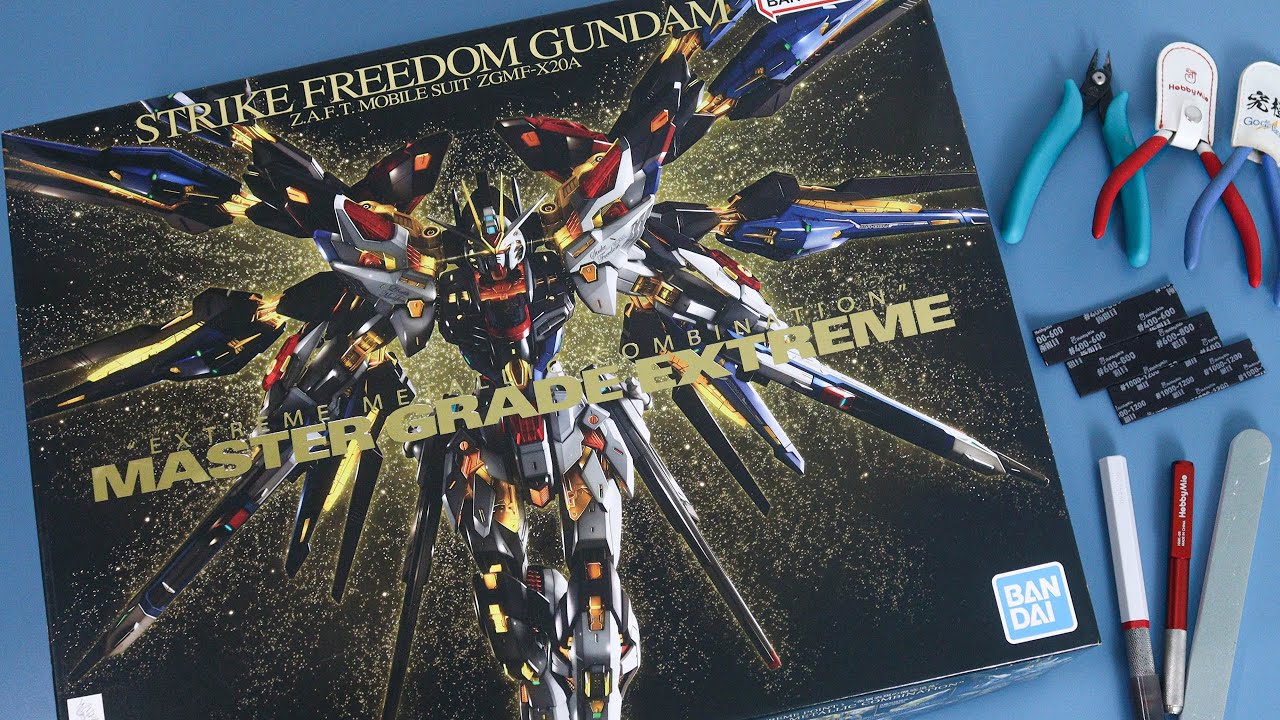 ASMR BUILD | MGEX 1/100 STRIKE FREEDOM GUNDAM