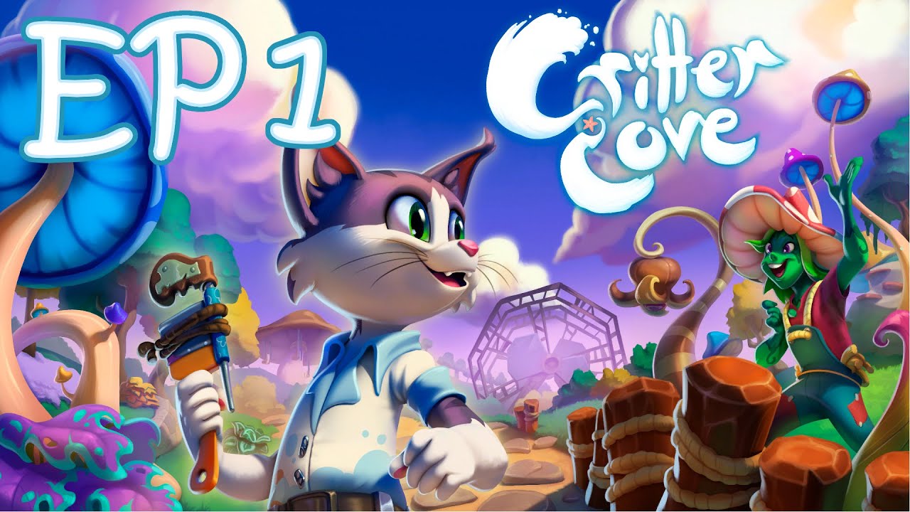 【動物海灣 Critter Cove】EP1 在充滿福瑞的世界，我也不當人了！
