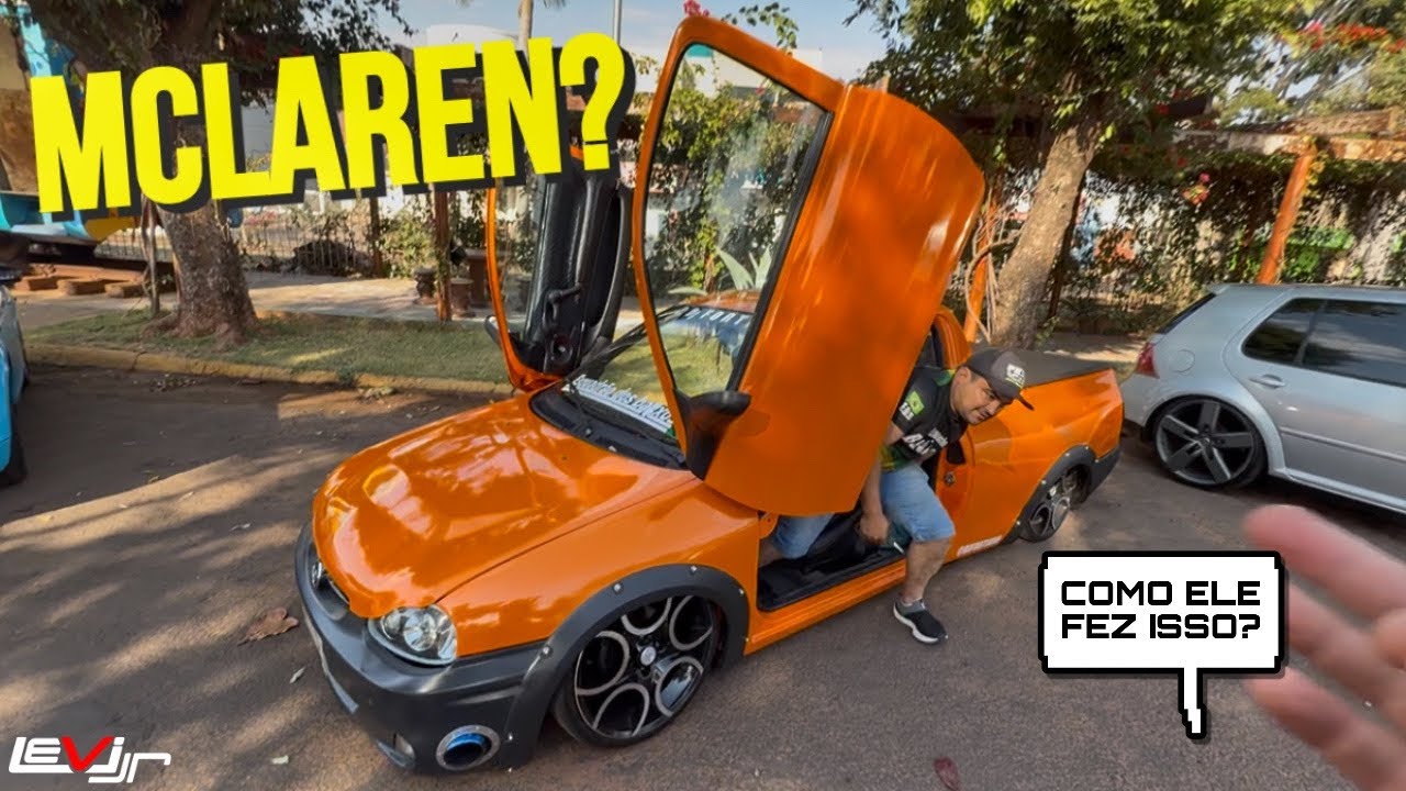 PICKUP CORSA 2026? PARA TUDO ABRINDO A PORTA ASSIM