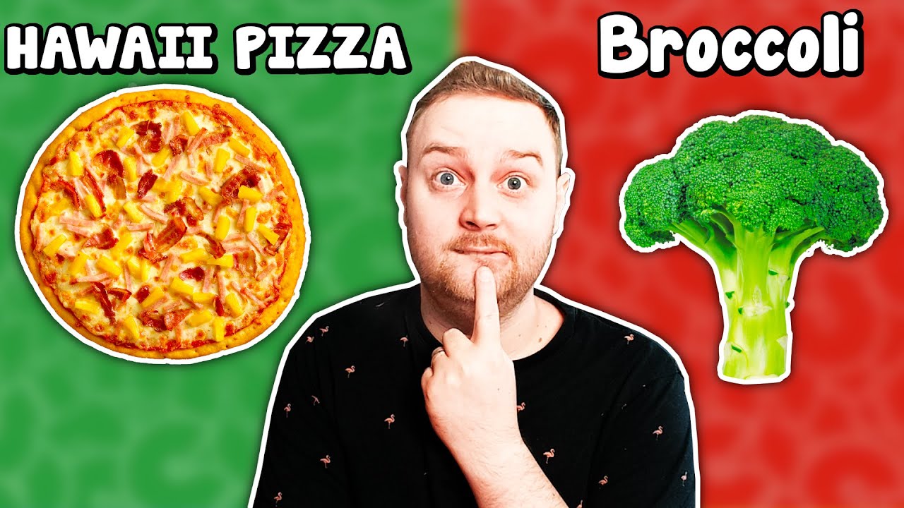Melyik KAJA a FINOMABB? 🥦 VS 🍕