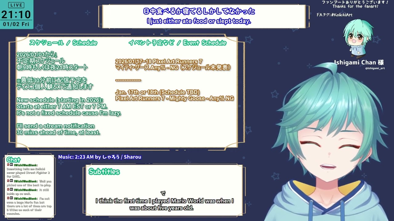 [2026-01-02] 雑談 / Chatting → マリオメーカー2 / Mario Maker 2 → マイティ・グー�