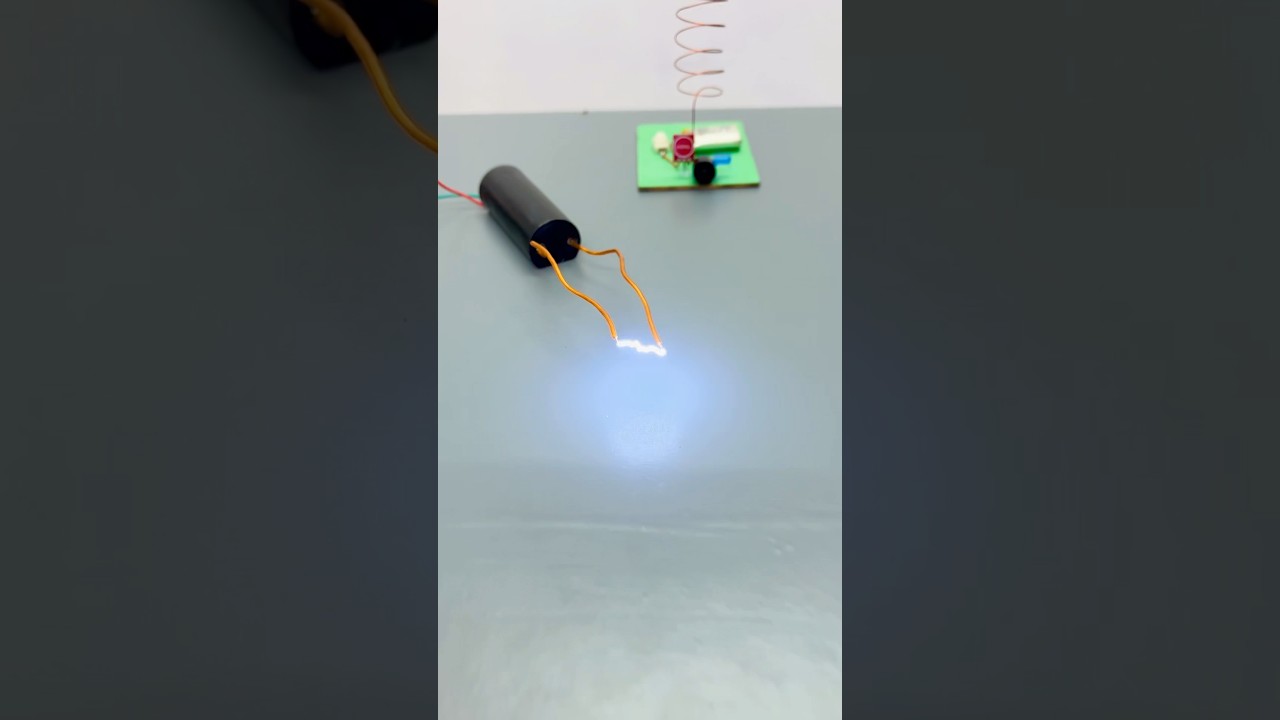 😱 High Voltage Generator 🫨 400 KV ☢️☠️ #experiment
