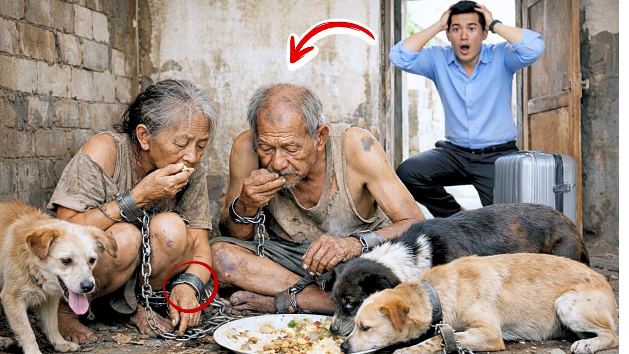 10 Tahun Kerja di Turki, Saat Pulang Miliarder Syok Orang Tuanya Diborgol di Kandang Anjing