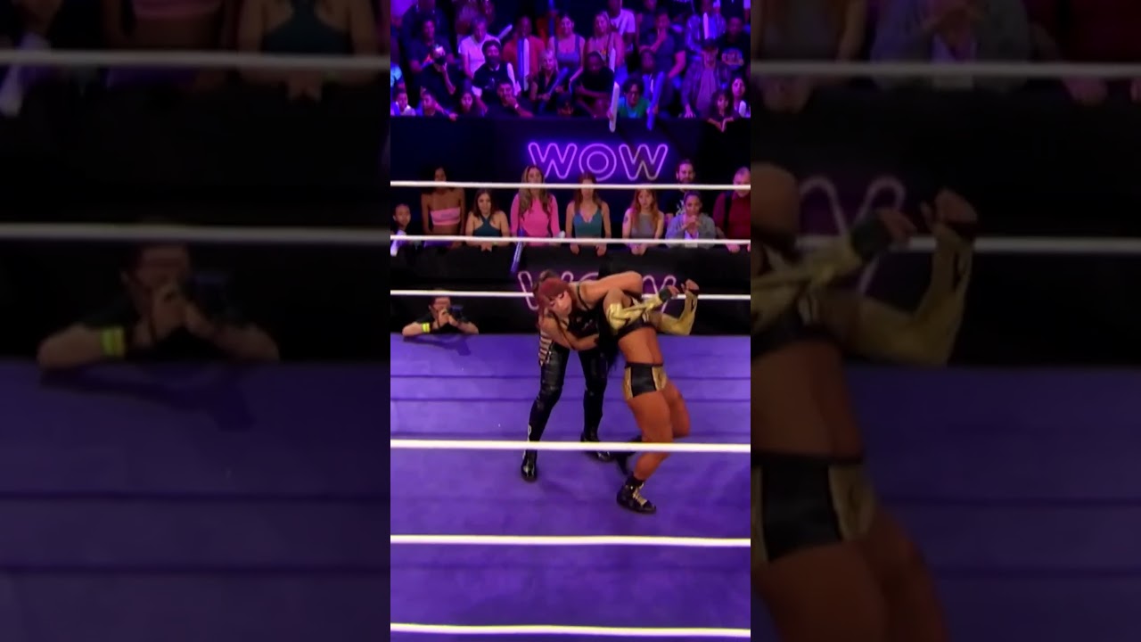 Keta Rush’s Submissions and Strikes | Episode 64 Highlights | #shorts | Women Of Wrestling  #wow