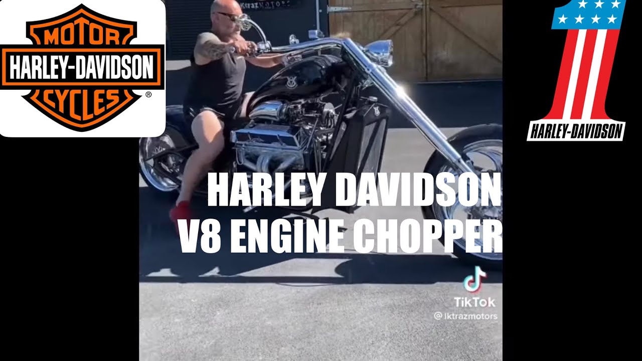 Insane 400Ci V8 Harley Chopper