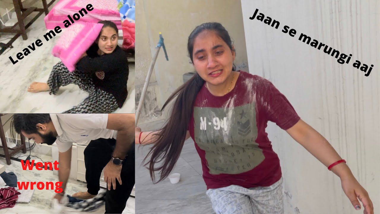 Irritating prank on wife 😜 || Prank on wife in India @Kartikey’s Married Lyf