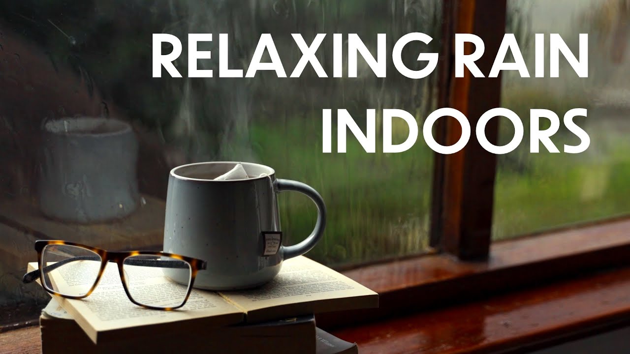 SATISFYING Rain Sounds for Sleeping 🌧️ Muffled Indoor Rain 1 Hour with Black Screen