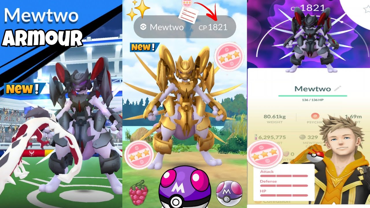 Первый в истории ✨️Хундо💯рейд на бронированного Мьюту в Pokemon Go