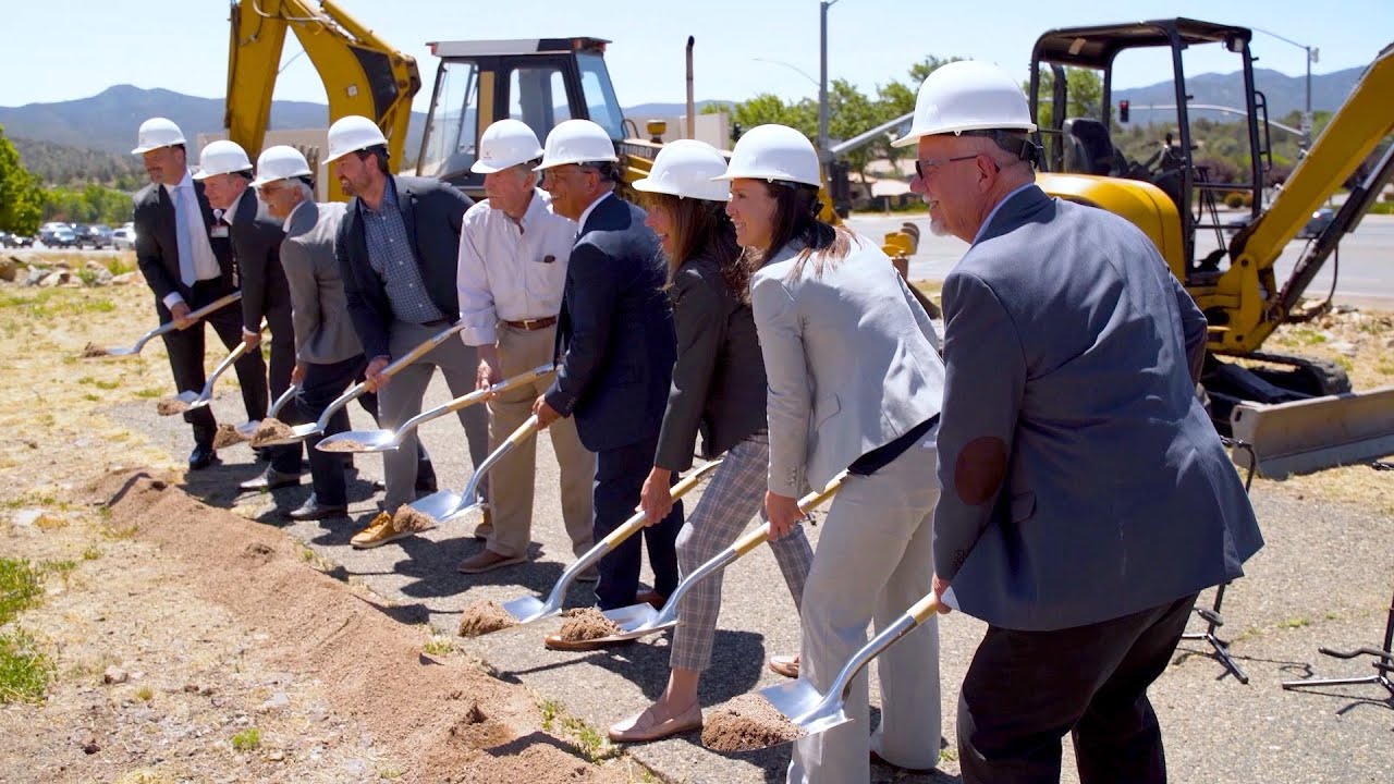 Groundbreaking for the New Dignity Health - YRMG Family and Specialty Clinic on Highway 69