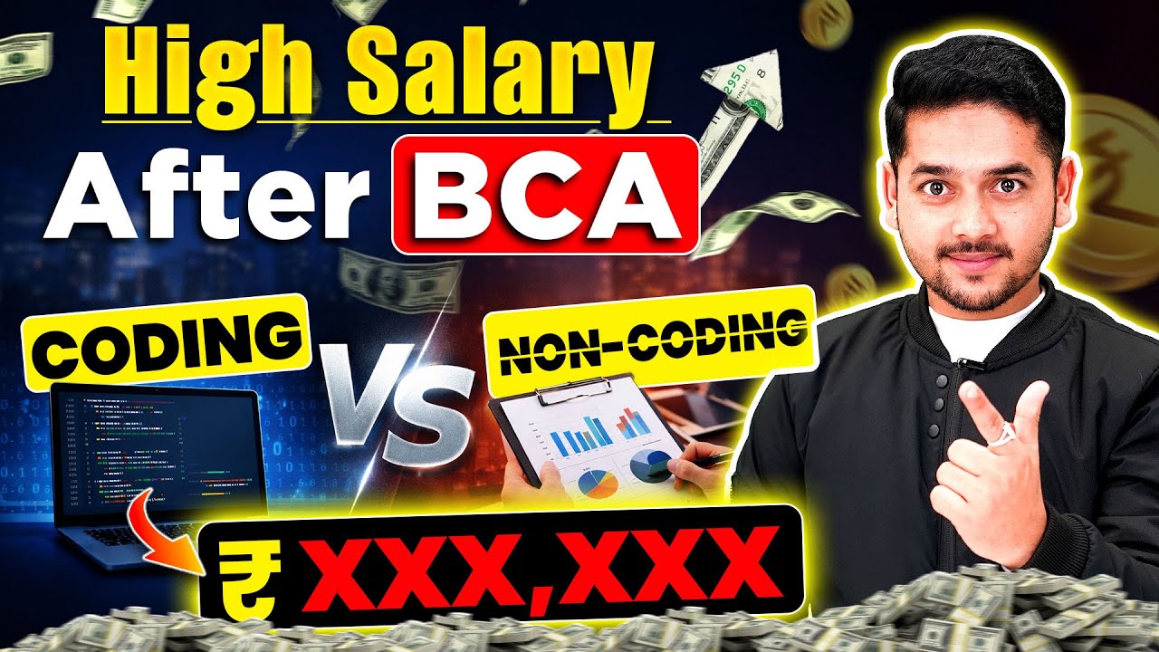 🔥After BCA Best Jobs! Coding vs Non Coding Jobs!✅BCA Job Opportunities #bca #bcacourse #bcajobs