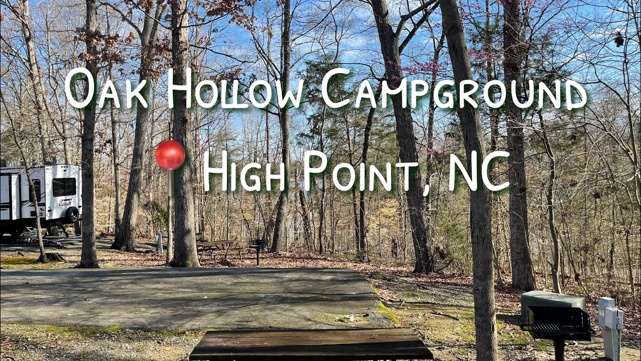 Этот кемпинг нас удивил! Oak Hollow в Хай-Пойнте, Северная Каролина. Проезд по всем участкам.