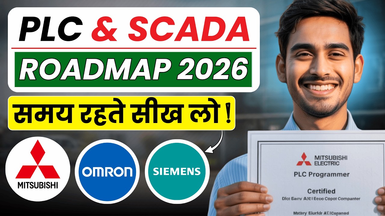 Best Roadmap to MASTER PLC & SCADA Programming in 2026 | Electrical engineers must watch.