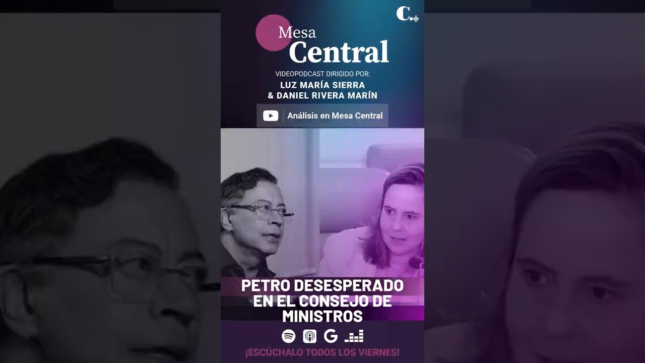 Petro desesperado en el Consejo de Ministros