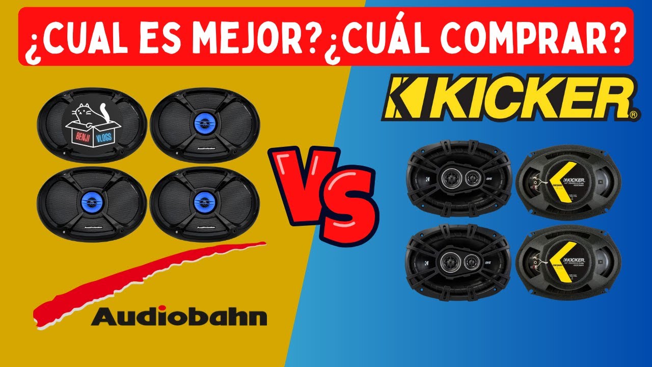 Bocinas Kicker Vs Audiobahn (Chevrolet BEAT, SPARK) | ¿Cuál es mejor?