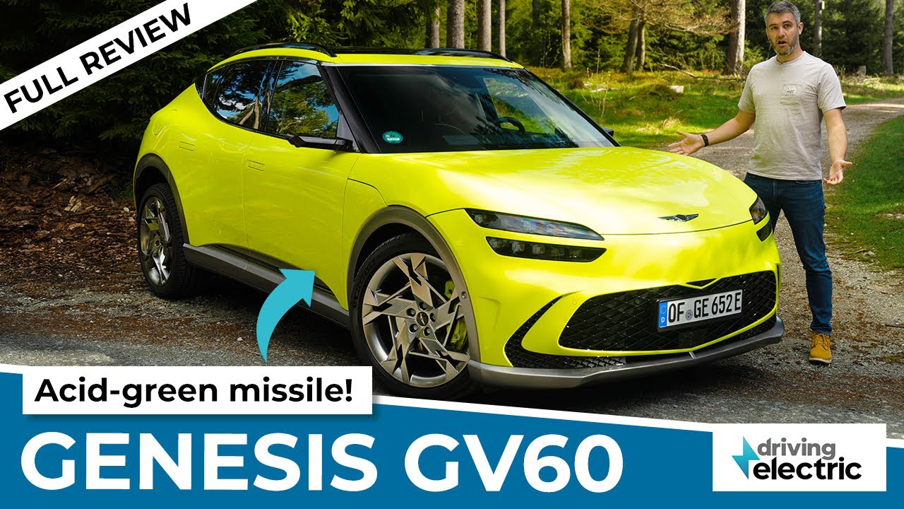 Обзор нового электрического купе-внедорожника Genesis GV60 2022 года – DrivingElectric