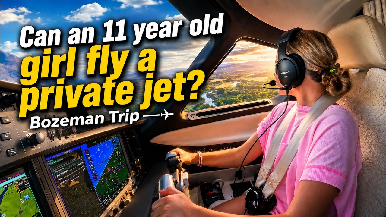 My Daughter Wants to Be a Pilot&hellip; So I Let Her Fly the Phenom 300