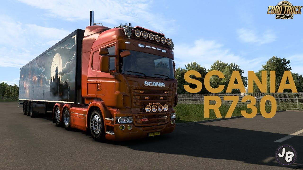 External Contract with SCANIA R730 | Euro Truck Simulator 2
