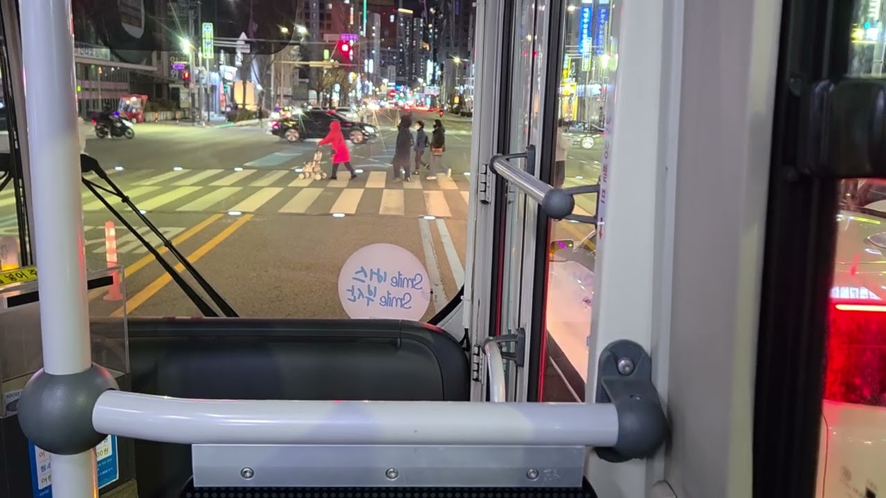 양정역~연산교차로까지 주행영상( 삼성여객 86번버스 ) 