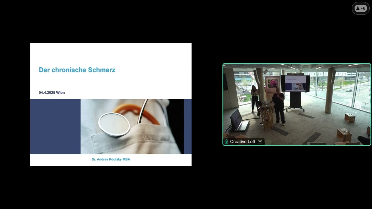 Chronischer Schmerz - Dr.in Andrea Kdolsky