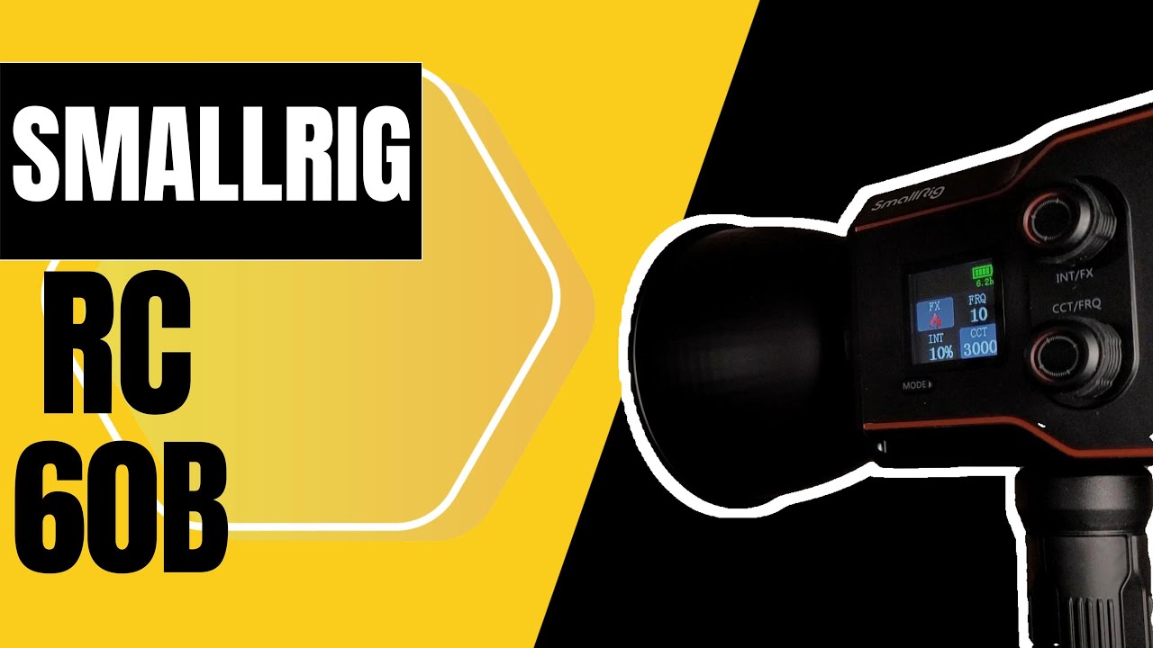 SMALLRIG RC 60B COB Vidéo Light