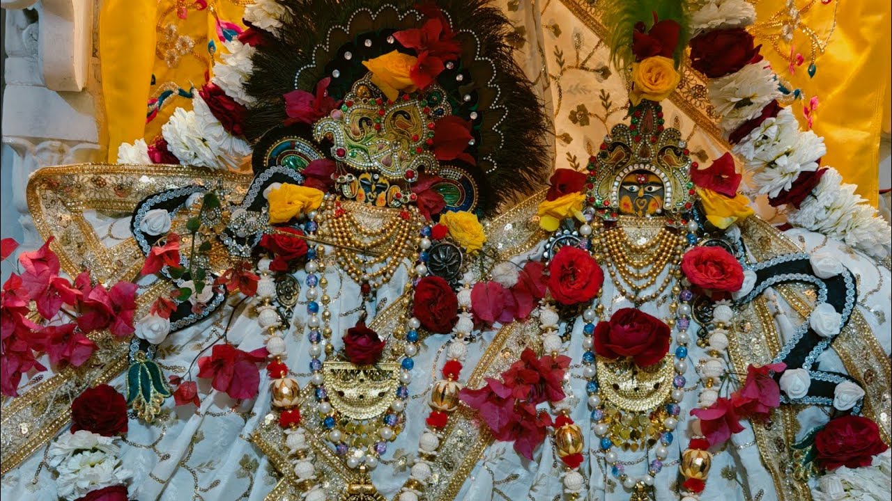 श्री बिहारी बिहारिन जी के होरी महोत्सव समाज प्रथम दिवस