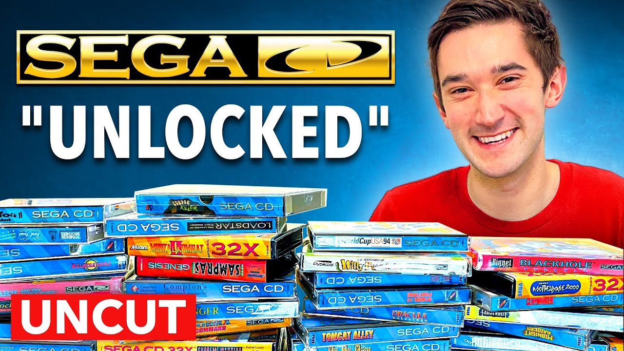 ONE-OF-A-KIND 90s Sega CD Game Collection! (UNCUT)