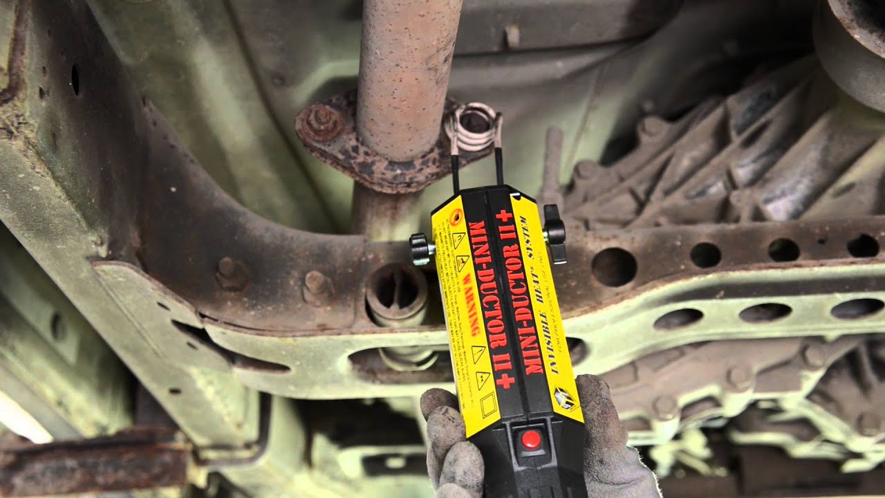 Tough Exhaust Bolt Removal with the Mini-Ductor® II