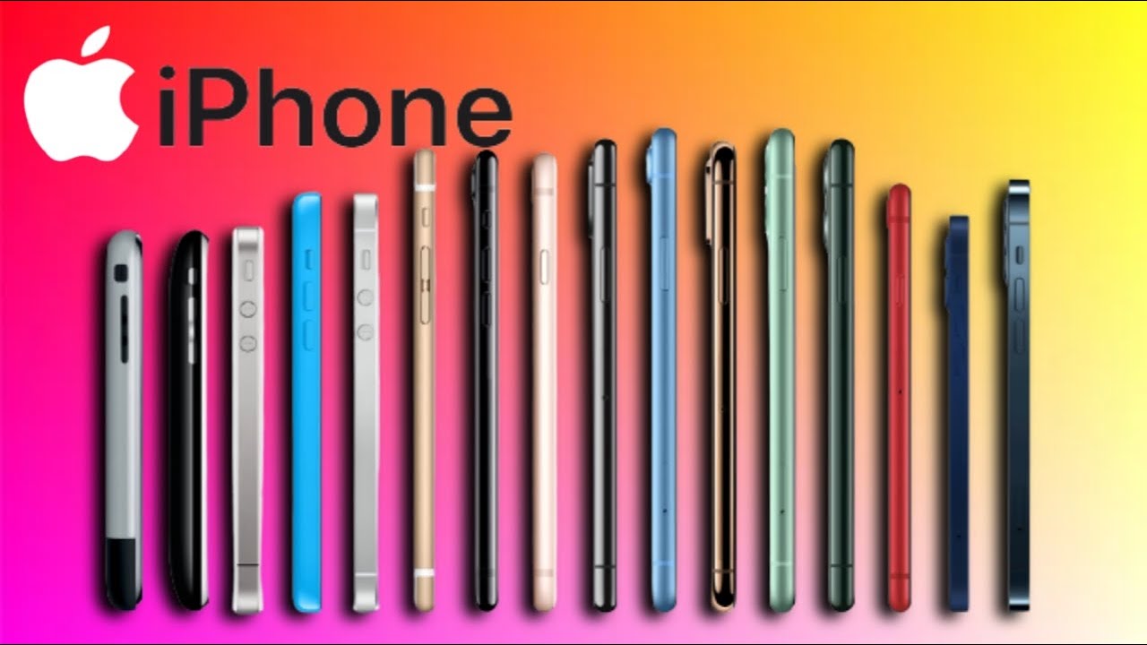 History of Every iPhone | First iPhone to iPhone 12 pro max🍎