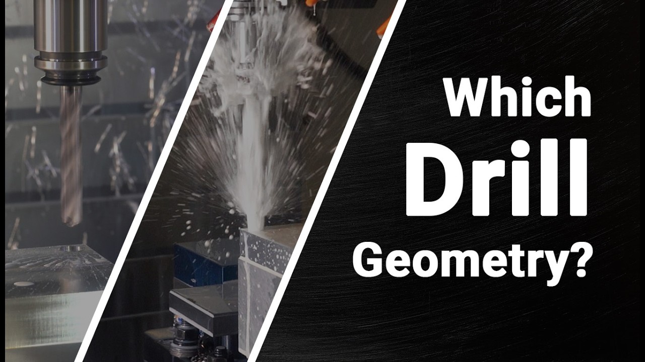 Are You Using the Wrong Drill Geometry? Burrs, Crooked Holes, Broken Drills