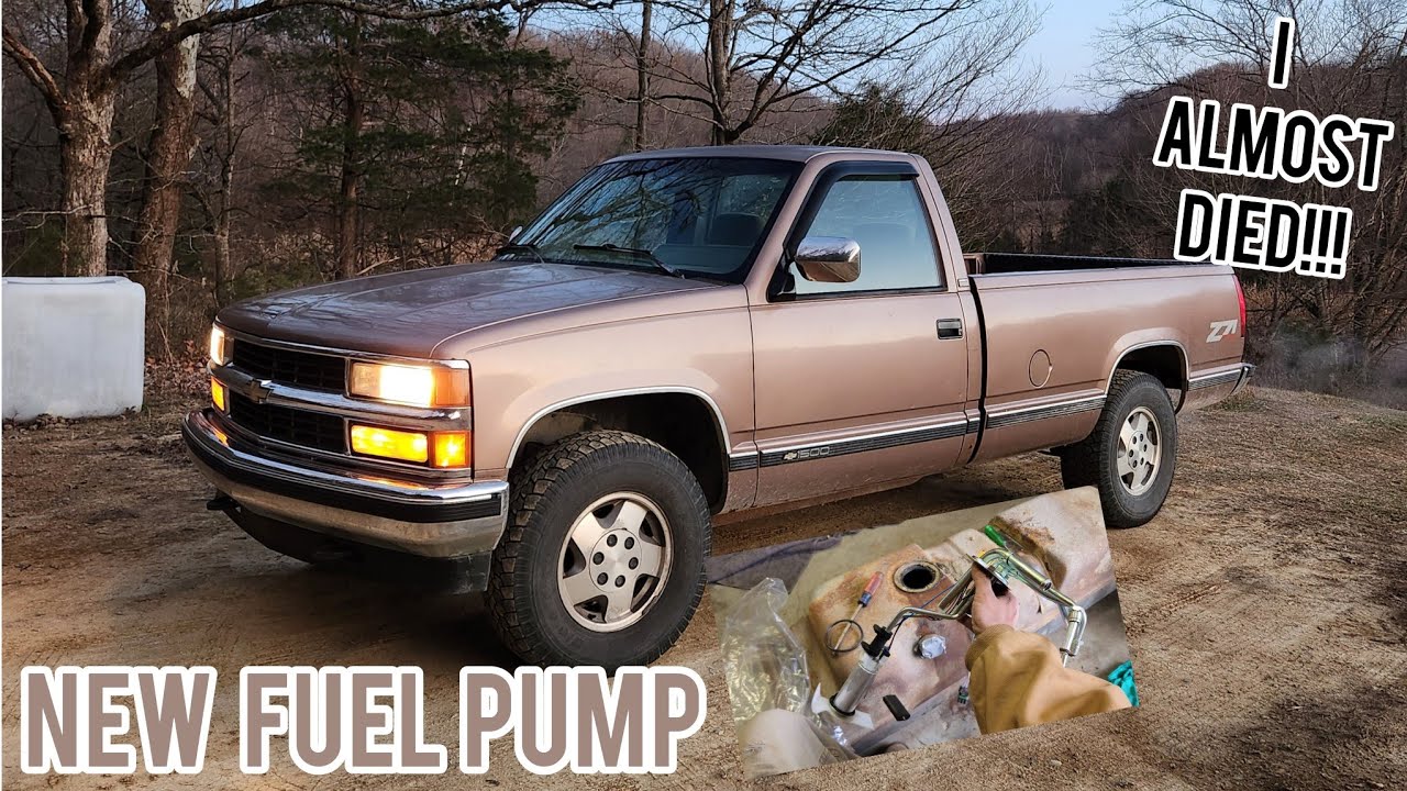 Replacing the fuel pump in my 1994 OBS chevy