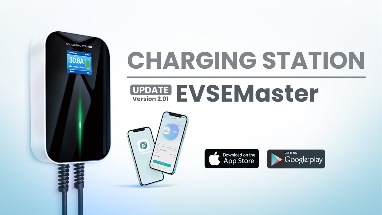 Easy to Use Family EV Charging Station | APP EVSEMaster Update 2.01