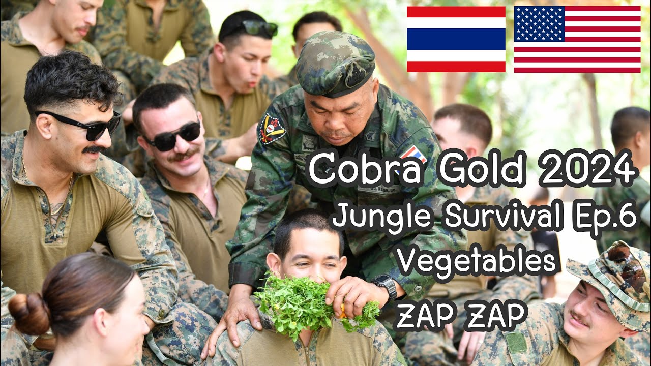 ZAP แซ่บ  🇹🇭&🇺🇸  Jungle Survival Ep.6ในการฝึก Cobra Gold 2024