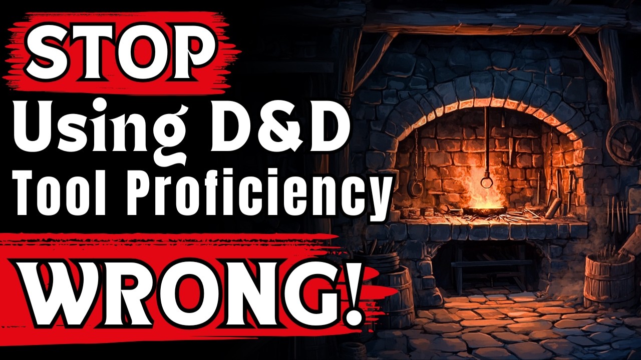 Tools And Crafting D&D 5E 2024 Overview (Dungeons and Dragons | GM Tips)