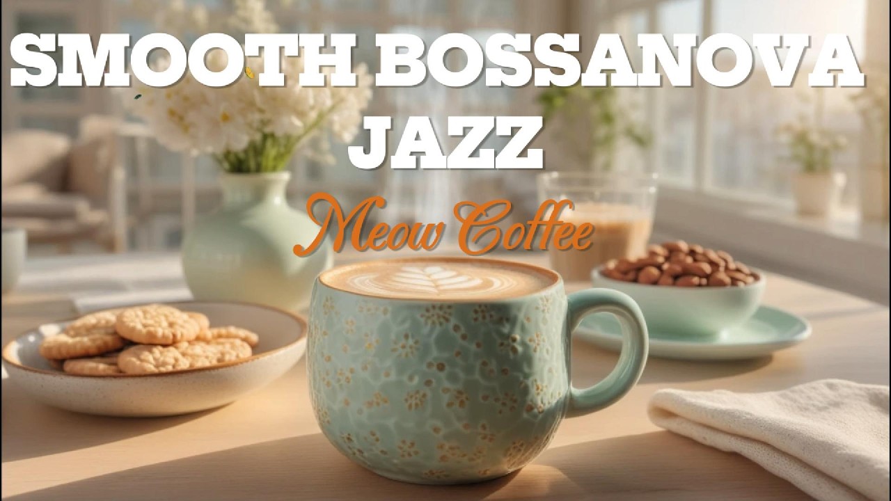 Smooth Bossa Nova Jazz ☕ Relaxing Coffee Shop Music for Study & Work