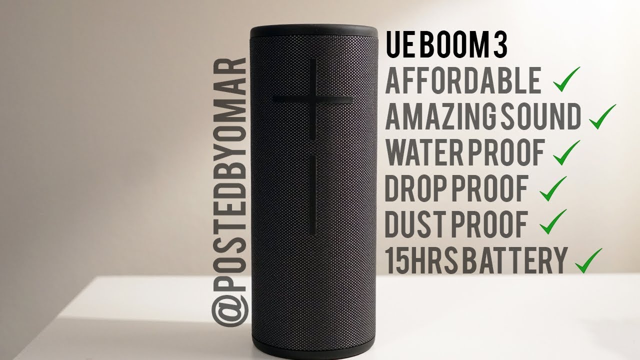 NEW! UE Boom 3 - Best Wireless Speaker?!