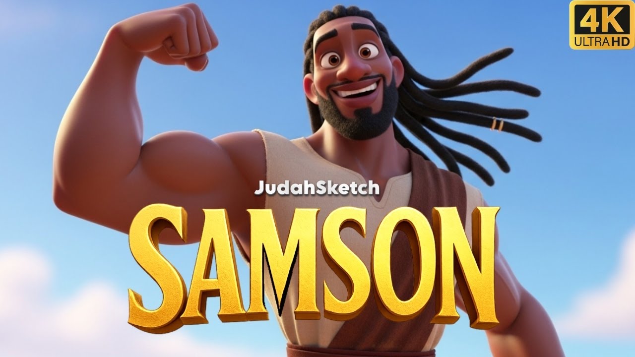 Samson Animated Bible Story | Full Movie with Powerful Message!