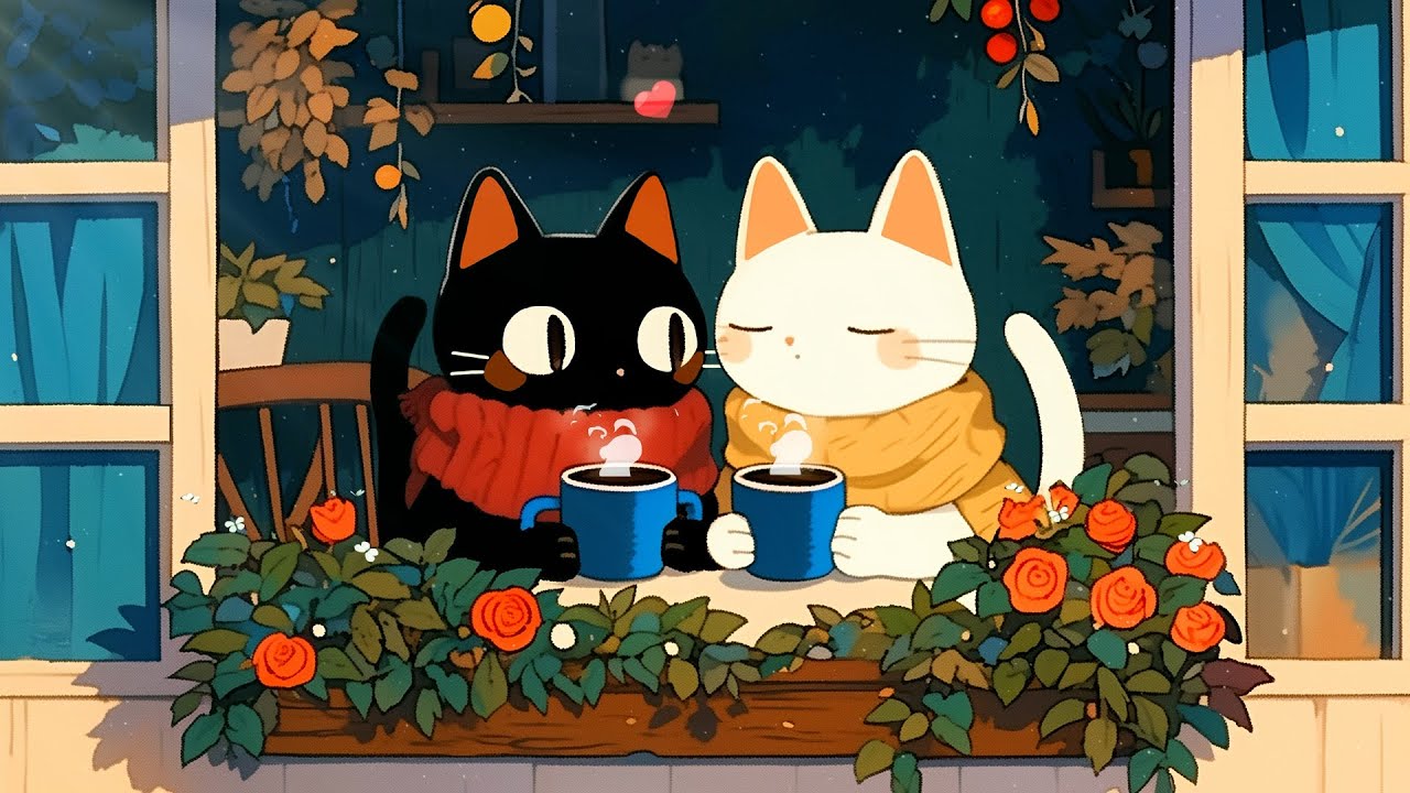 Caf&eacute; Romance 💑 Lofi Music for a Cozy Valentine&rsquo;s Date ☕ [Relax / Study to]