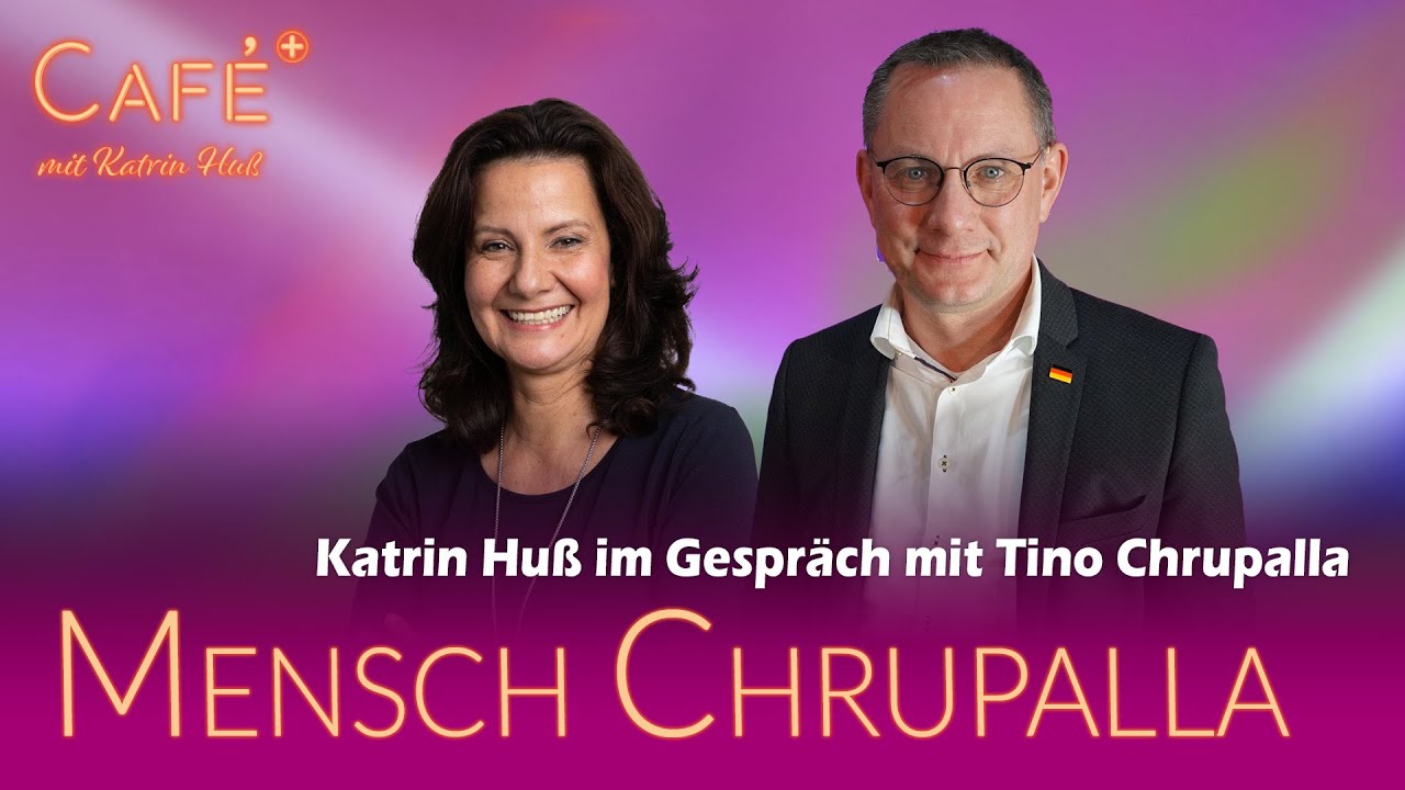 Katrin Hu&szlig; im Gespr&auml;ch mit Tino Chrupalla