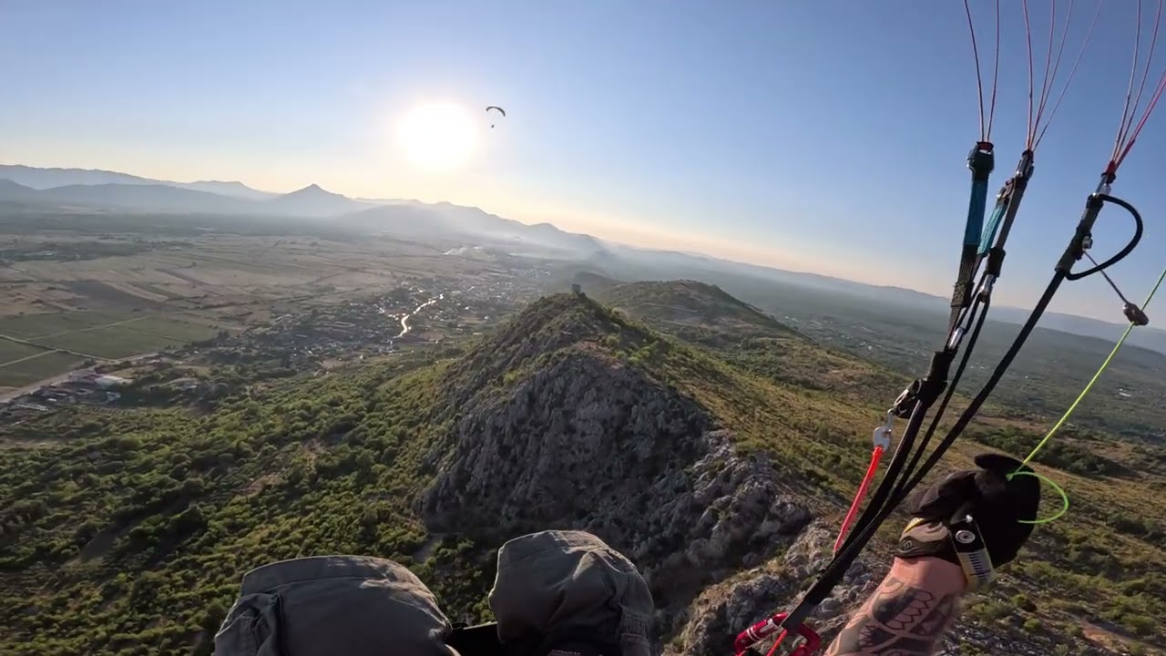 Paragleiten in Ljubuski Bosnien 27.07.2024