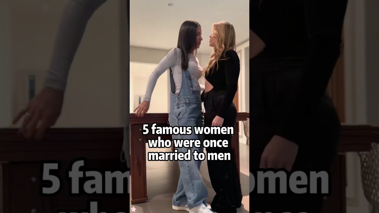 5 famous women who were once married to men #celebrity #titk