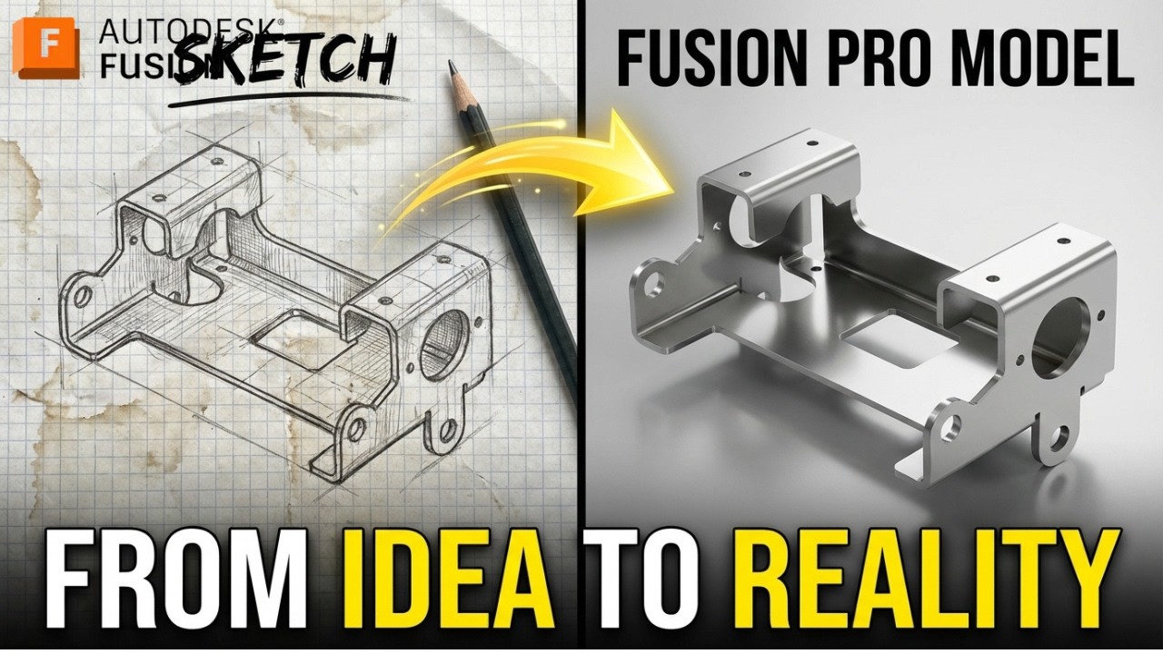 Серия практических упражнений по обработке листового металла в Fusion 360 – Упражнение №3