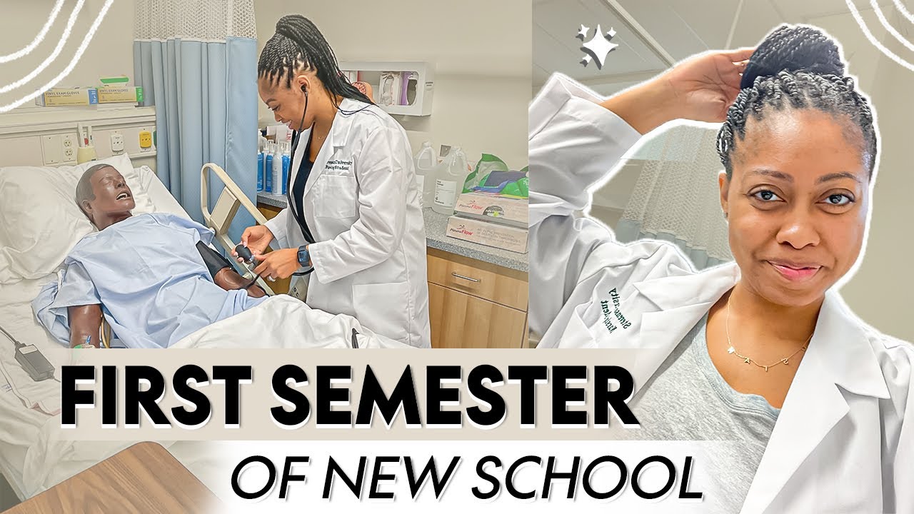FIRST SEMESTER |Starting Nursing School ALL OVER AGAIN!