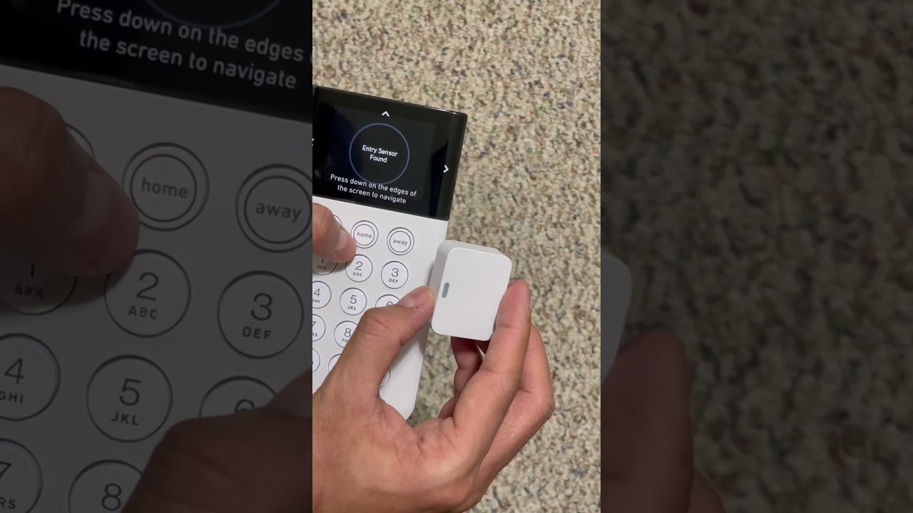How to set up and name door sensors in the Keypad | SimpliSafe Home Security Kit, 13-piece