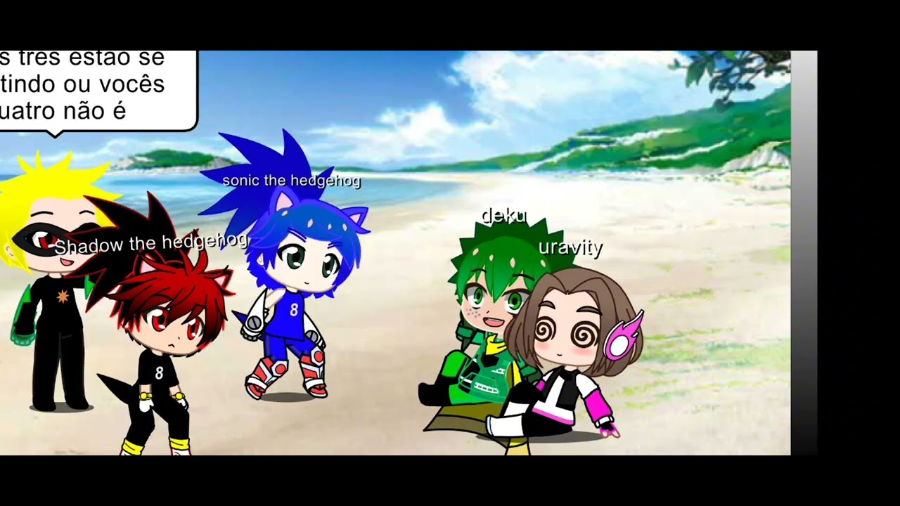 Sonic e my hero acãdemia o filme